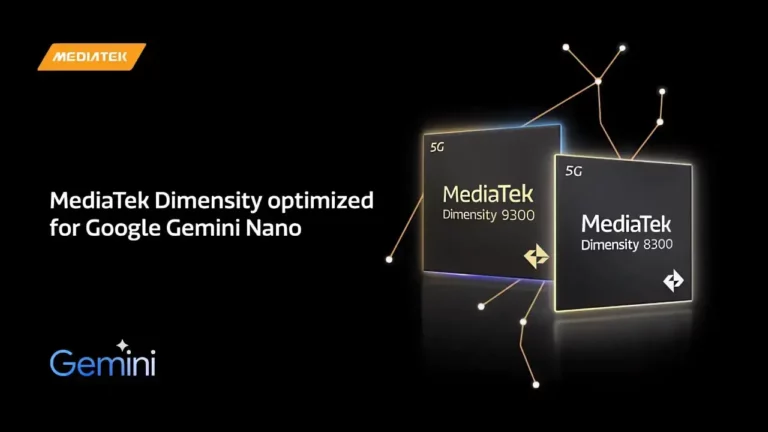 Google MediaTek Gemini nano