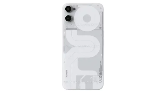 Nothing Phone (2a) Design Leak