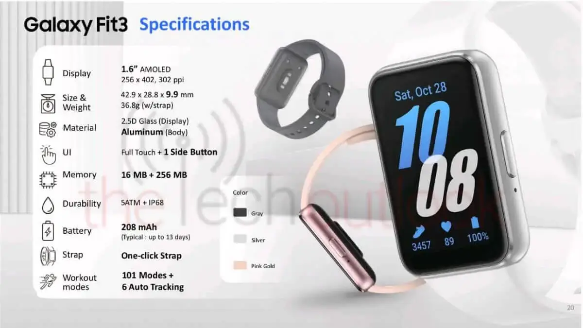 Samsung Galaxy Fit 3 complete specs Samsung Galaxy Fit 3 complete specs