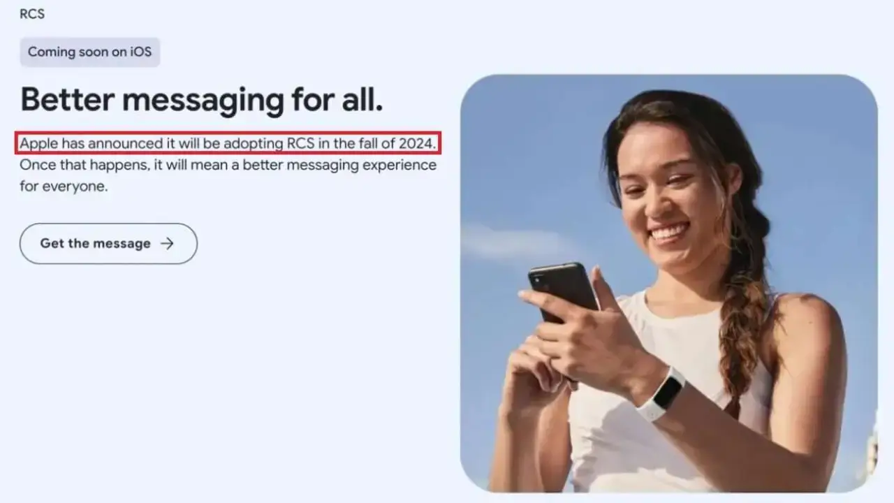 Apple RCS Support