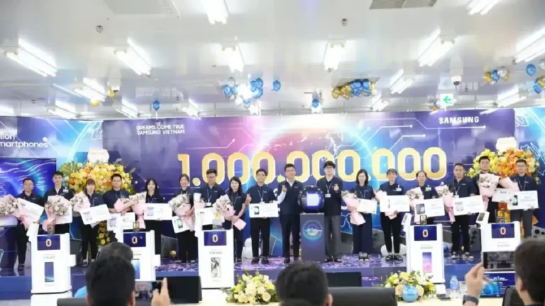 Samsung Fabrik in Vietnam produziert ihr einmilliardste Gerät