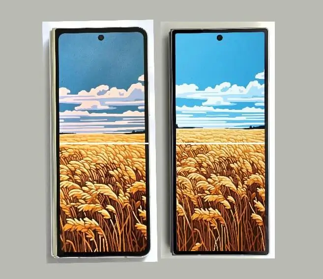 Samsung Galaxy Z Fold 6 Front Leak Samsung Galaxy Z Fold 6 Front Leak