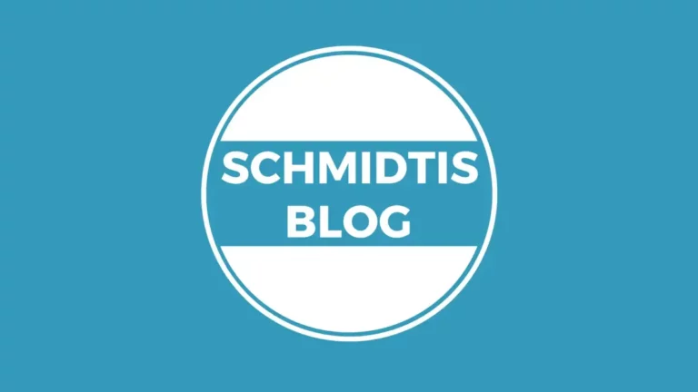 SCHMIDTIS BLOG