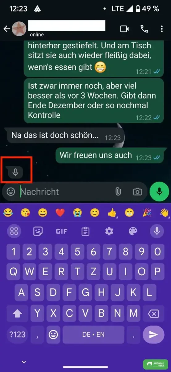 WhatsApp Android User WhatsApp Android User
