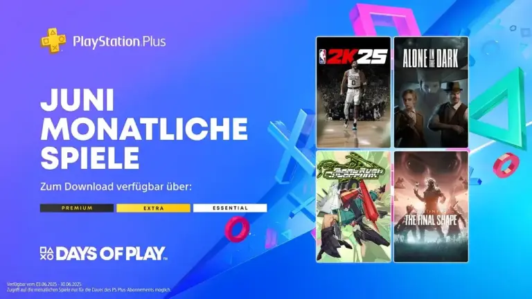 PlayStation Plus Games Juni 2025