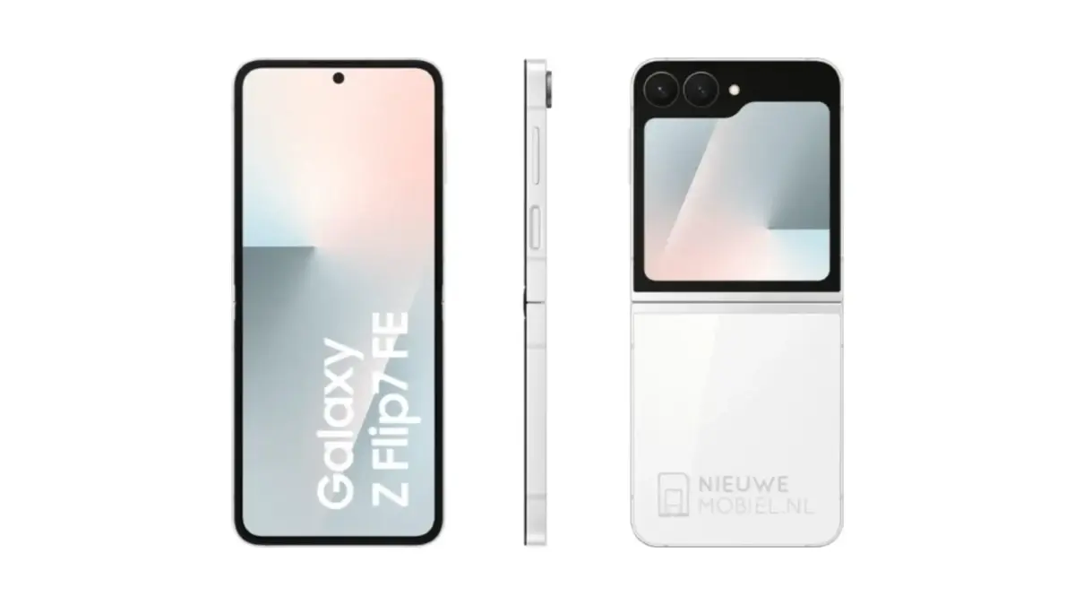 Samsung Galaxy Z Flip 7 FE White Samsung Galaxy Z Flip 7 FE White