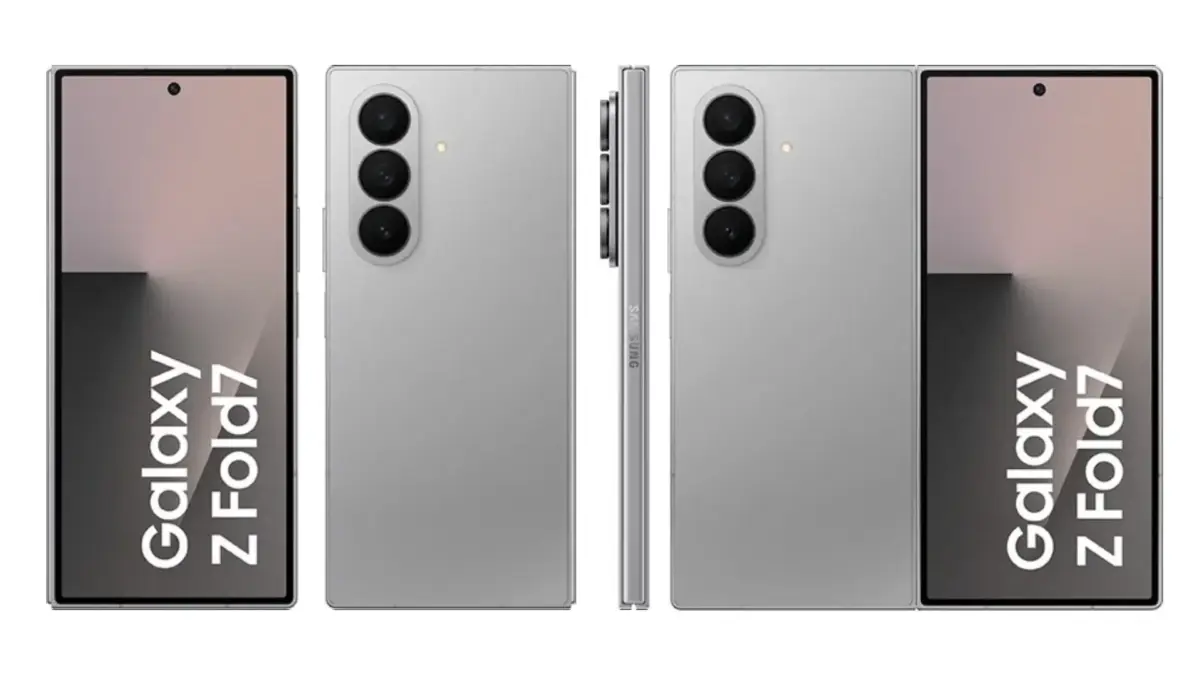 Samsung Galaxy Z Fold 7 Silver Samsung Galaxy Z Fold 7 Silver