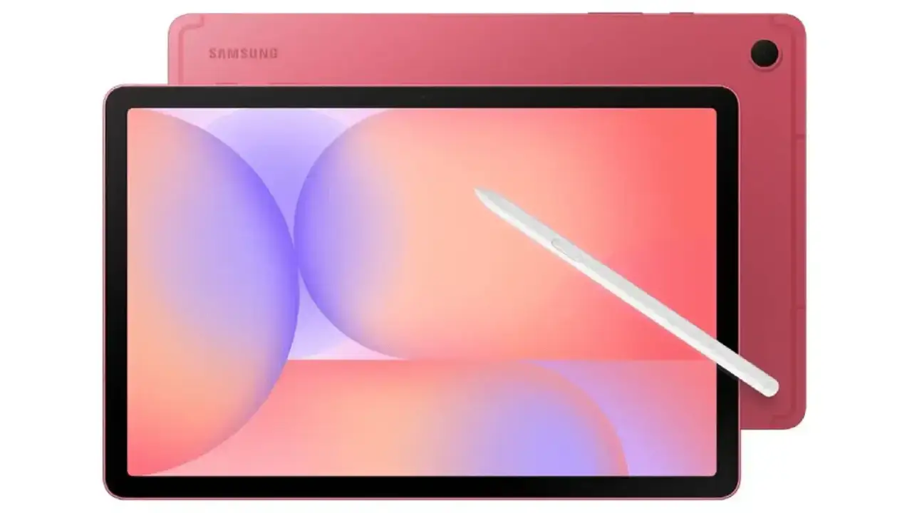 Samsung Galaxy Tab S10 Lite Red Render