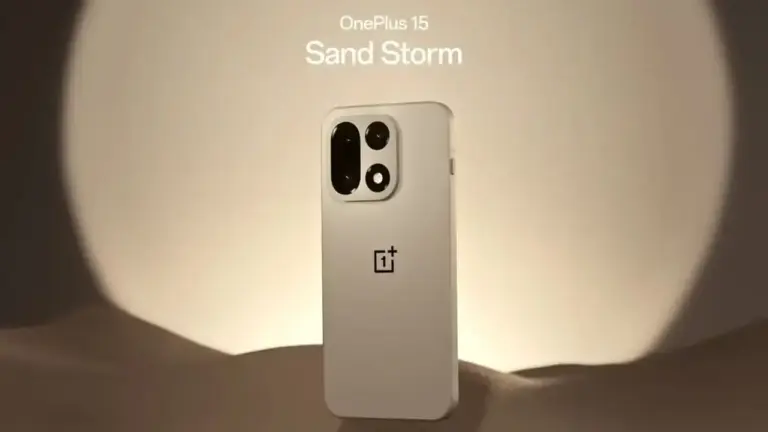 OnePlus 15 Sand Storm