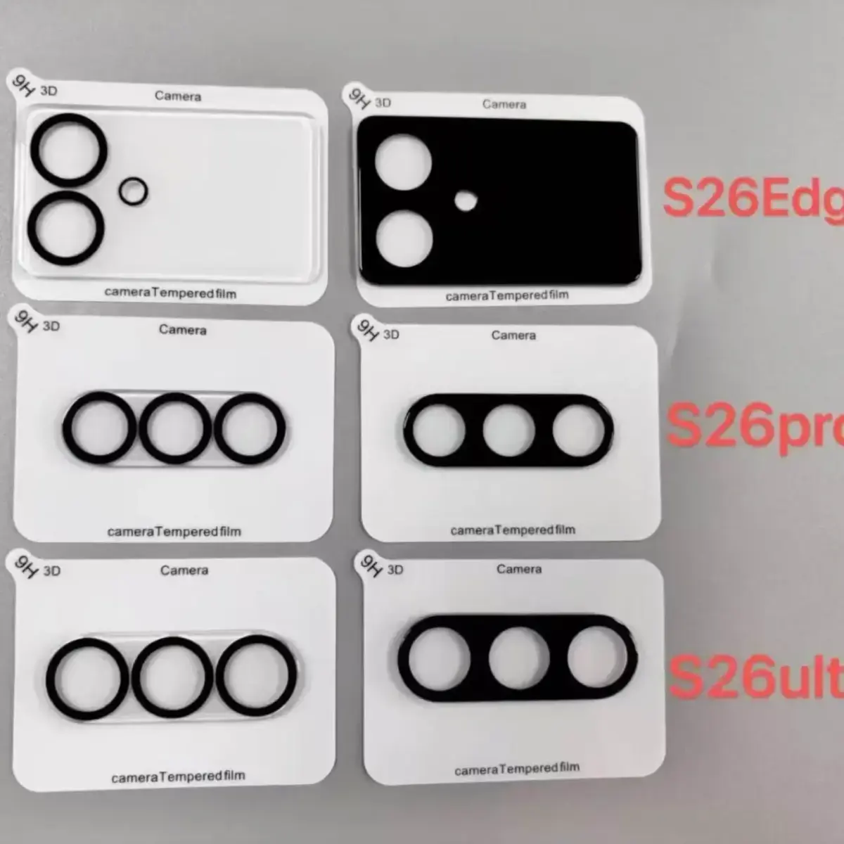 Samsung Galaxy S26-Series tempered film