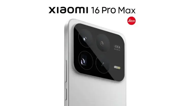 Xiaomi 16 Pro Max Render