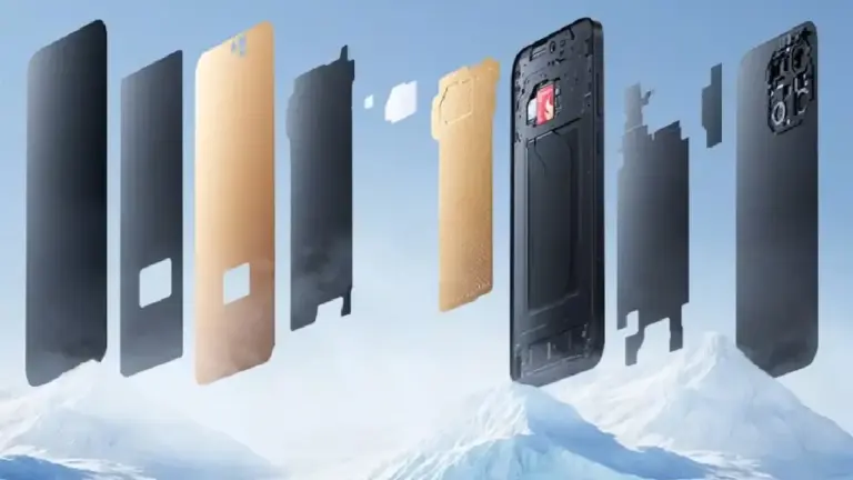 OnePlus 15 Glacier Cooling System