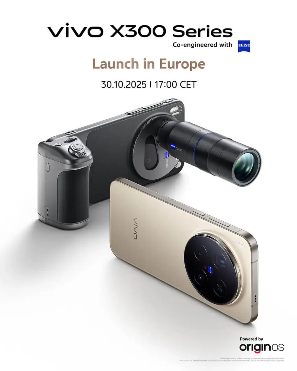 Vivo X300-Serie Launch Europa Teaser