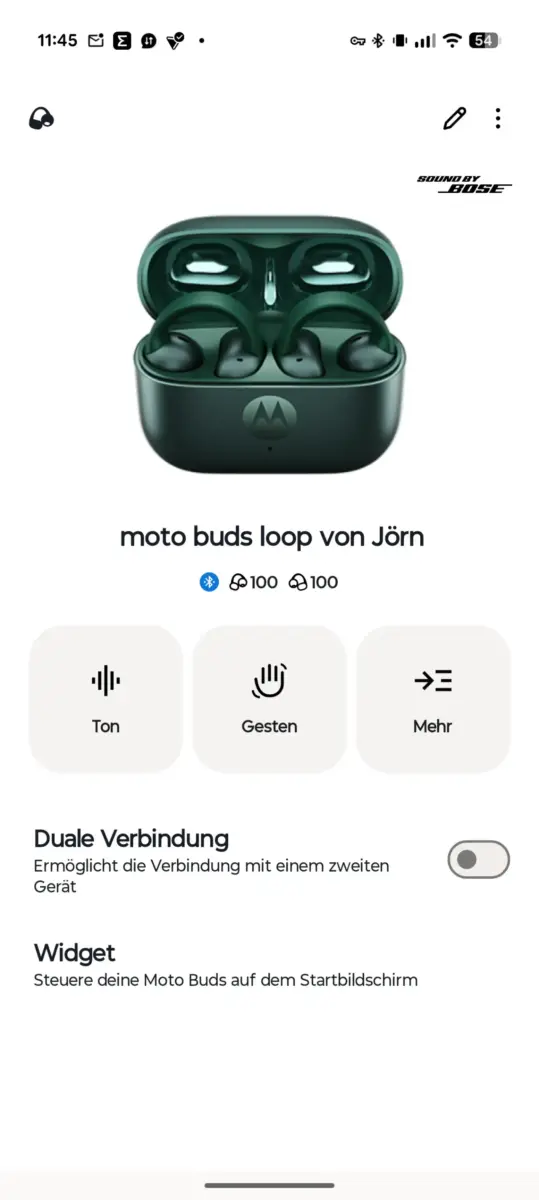 Moto Buds Loop App Screenshot