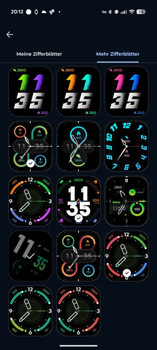 Motorola Moto Watch Fit App Screenshot
