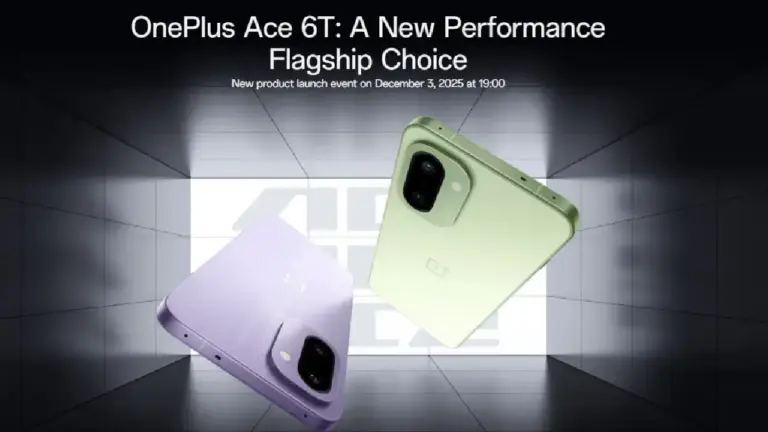 OnePlus Ace 6T Launch Teaser