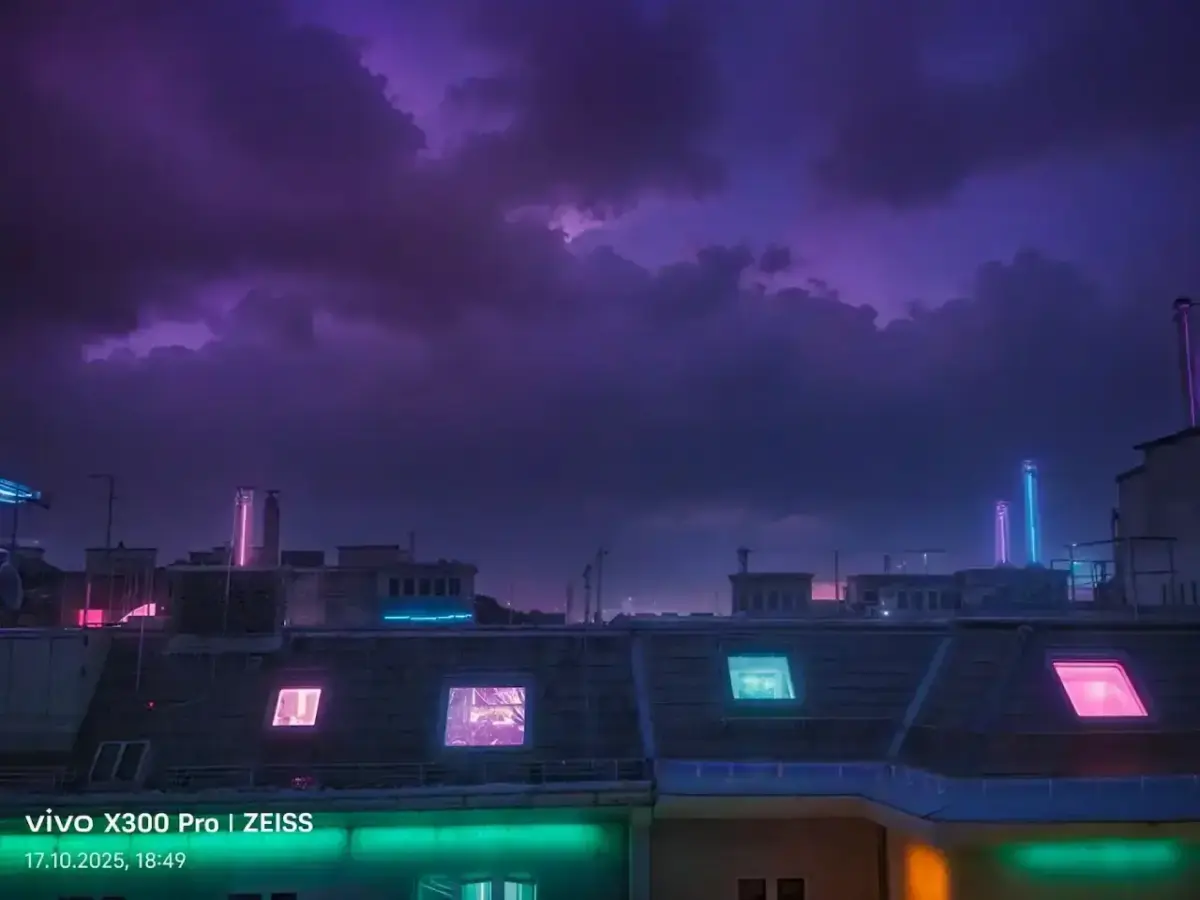 Vivo X300 Pro Nacht Effekt3