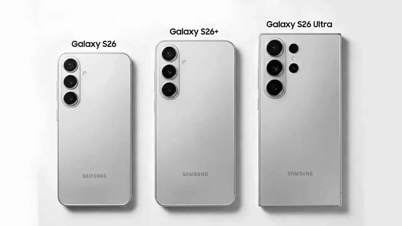 Samsung Galaxy S26-Serie Render