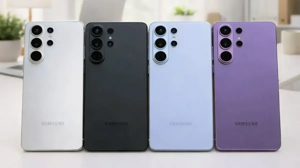 Samsung Galaxy S26 Ultra Farben Render Samsung Galaxy S26 Ultra Farben Render