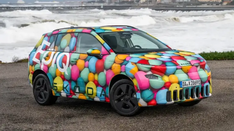 Skoda Epiq getarnt
