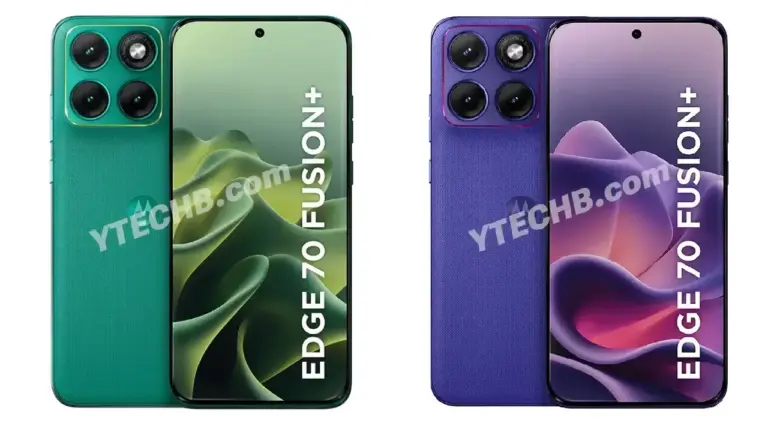 Motorola Edge 70 Fusion+ Leak Header