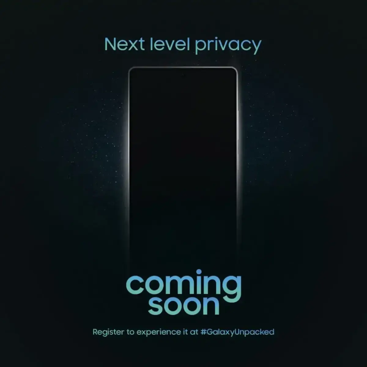 Samsung Galaxy S26 Ultra Privacy Display Teaser Samsung Galaxy S26 Ultra Privacy Display Teaser