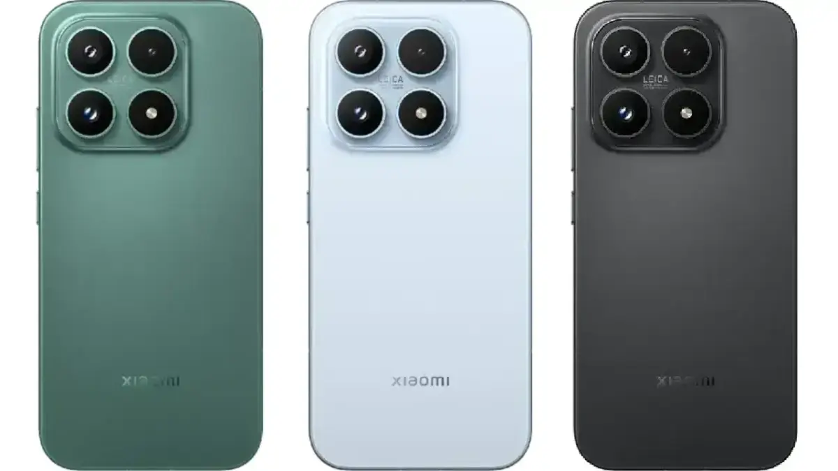 Xiaomi 17 global Rückseite Farben