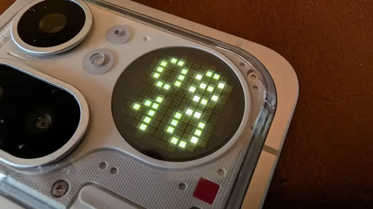 Nothing Phone (4a) Pro Glyph Matrix Nothing Phone (4a) Pro Glyph Matrix