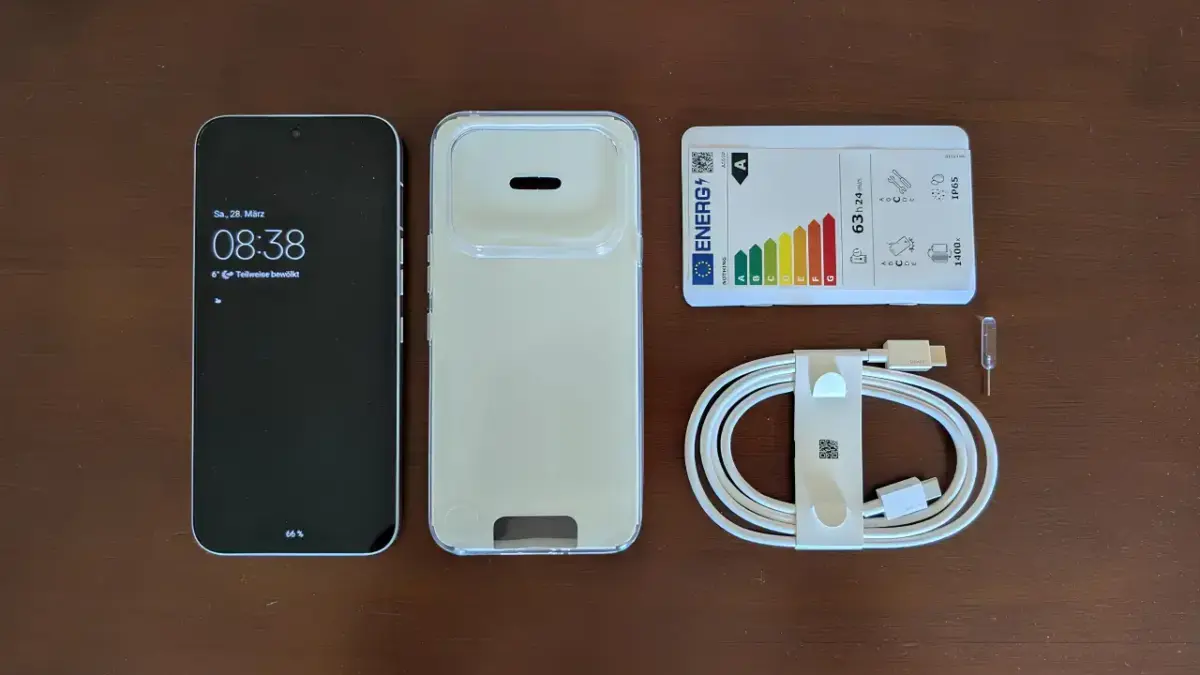 Nothing Phone (4a) Pro Lieferumfang Nothing Phone (4a) Pro Lieferumfang