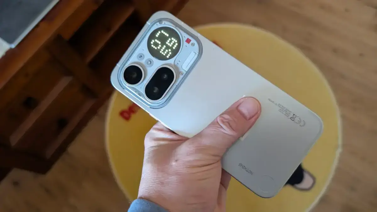 Nothing Phone (4a) Pro Rückseite Nothing Phone (4a) Pro Rückseite