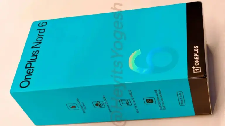 OnePlus Nord 6 Verpackung