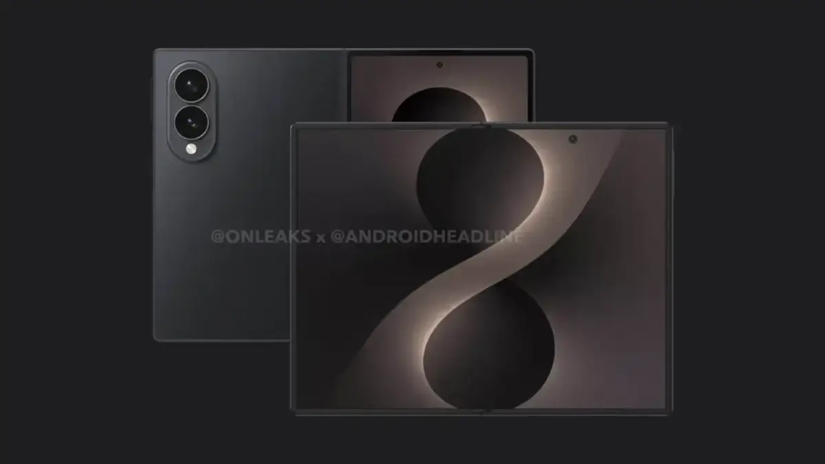 Samsung Galaxy Z Fold 8 Wide Render Samsung Galaxy Z Fold 8 Wide Render