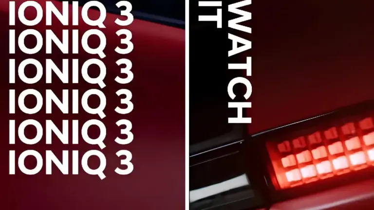 Hyundai Ioniq 3 Teaser
