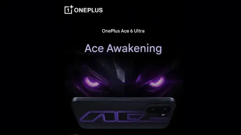 OnePlus Ace 6 Ultra Teaser