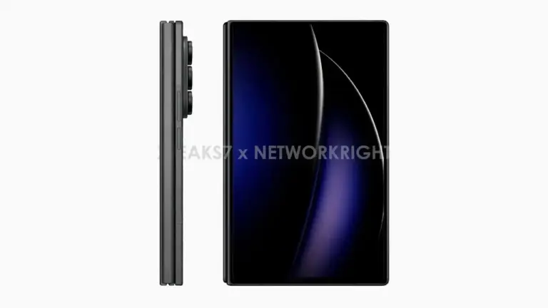 Samsung Galaxy Z Tri-Fold Wide Render