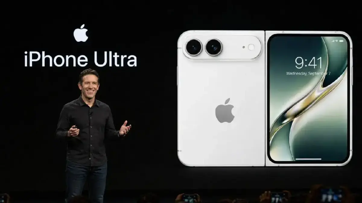 Quelle: X/Twitter @UniverseIce iPhone Fold Ultra Mockup
