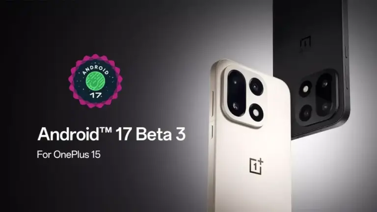 OnePlus 15 Android 17 Beta 3