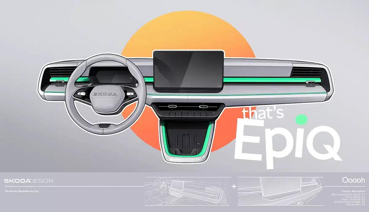 Skoda Epiq Cockpit Skoda Epiq Cockpit
