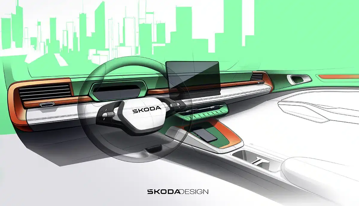 Skoda Epiq Cockpit Skoda Epiq Cockpit