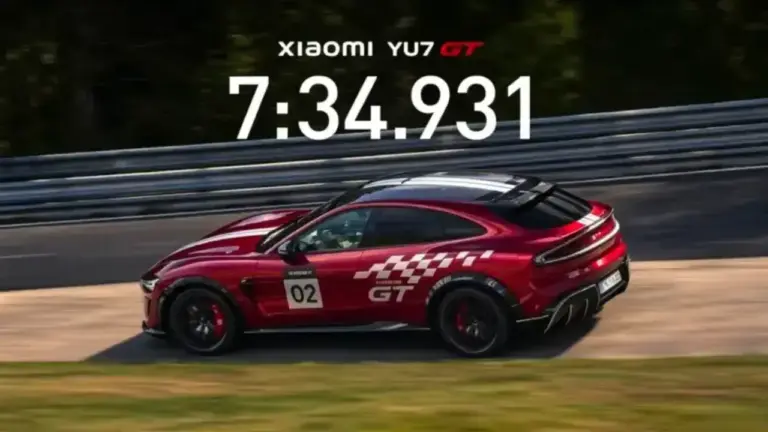 XIaomi YU7 GT Nürburgring
