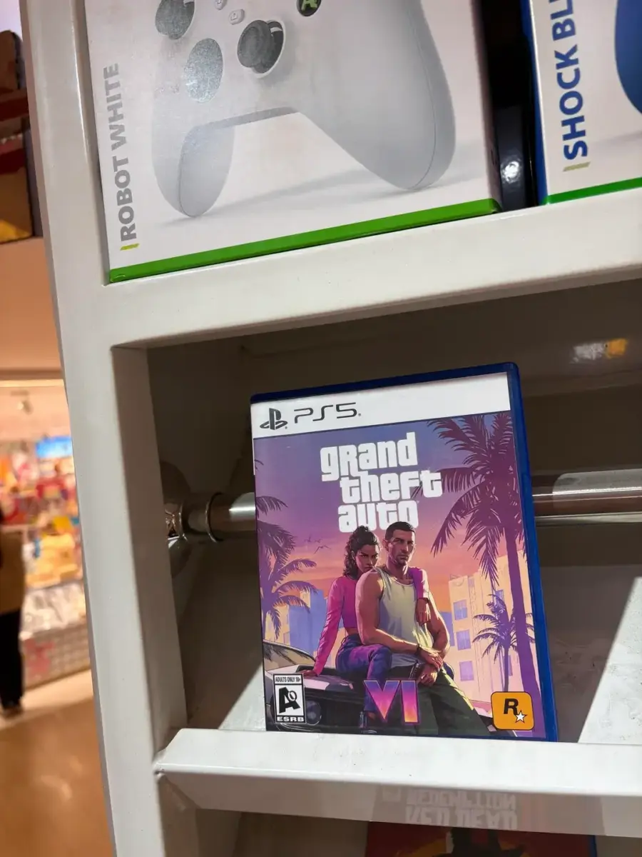 GTA 6 Promotional Game Case für die PS5 GTA 6 Promotional Game Case für die PS5