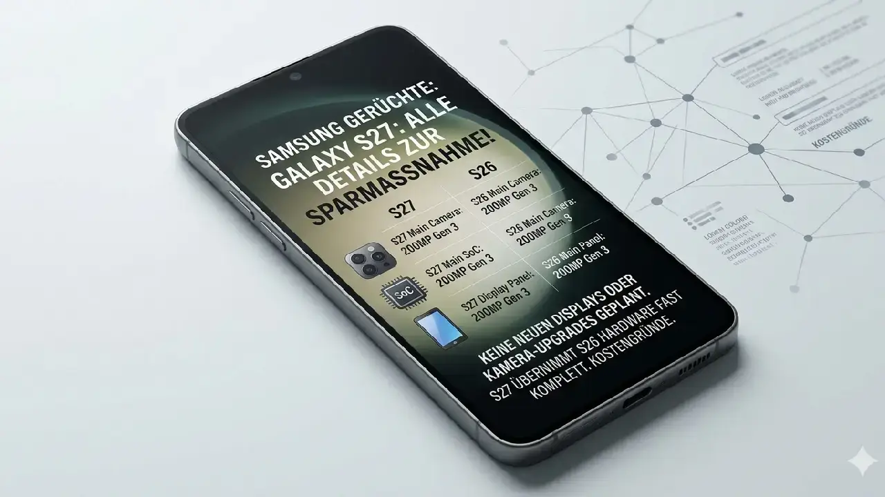 Kostenfalle: Warum das Galaxy S27 ein chinesisches Display bekommt