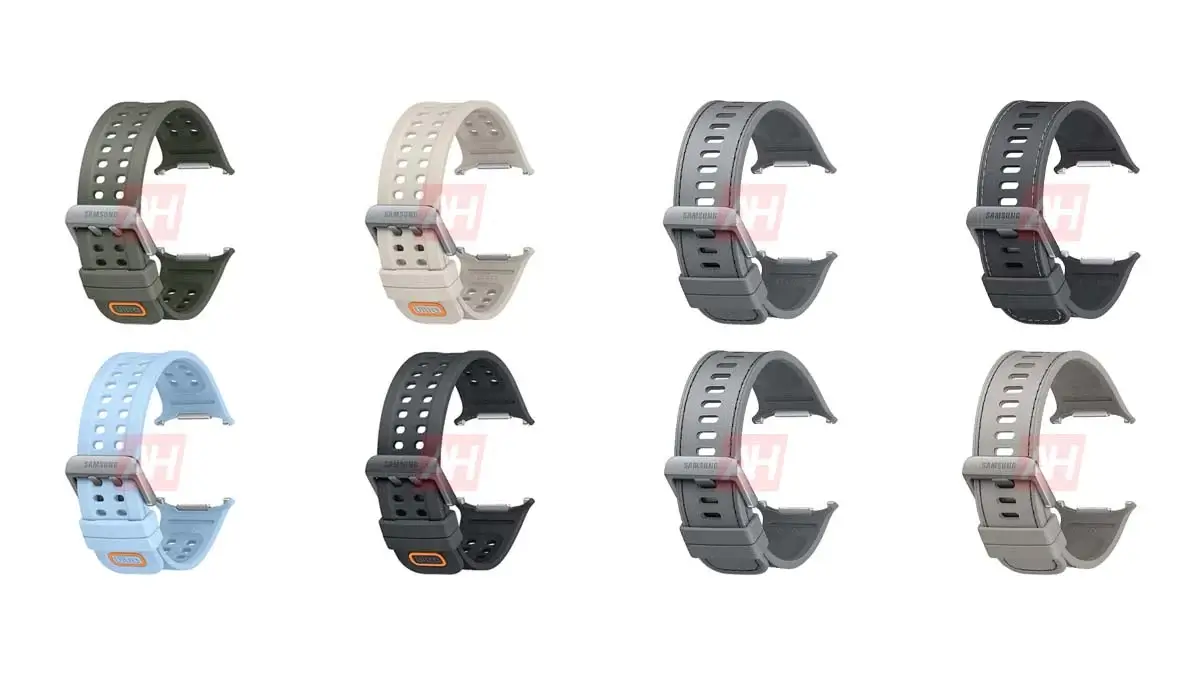 Armbänder der kommen Samsung Galaxy Watch 9 und Galaxy Watch Ultra 2 in verschiedenen Farben Armbänder der kommen Samsung Galaxy Watch 9 und Galaxy Watch Ultra 2 in verschiedenen Farben