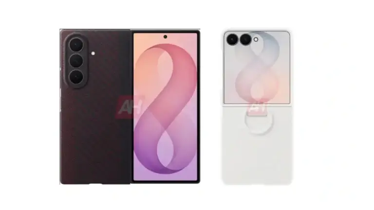 Samsung Galaxy Z Fold 8 und Flip 8 Leak mit Schutzhüllen