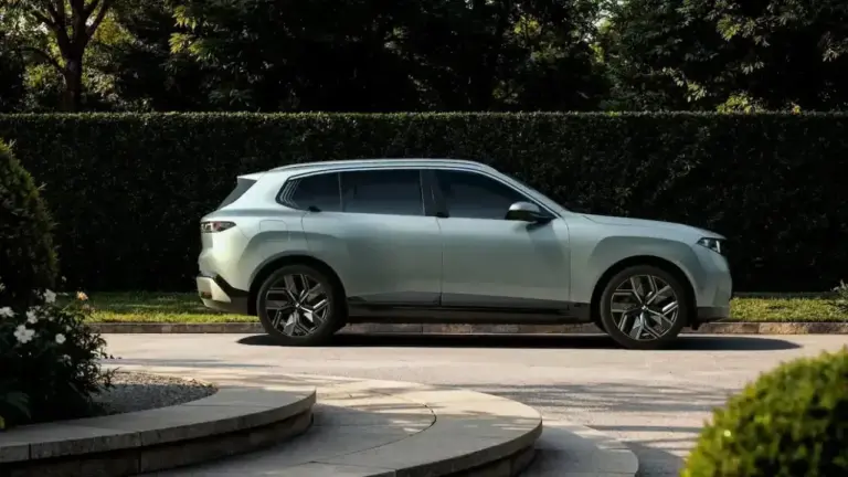 Seitenansicht des BMW iX5 LWB