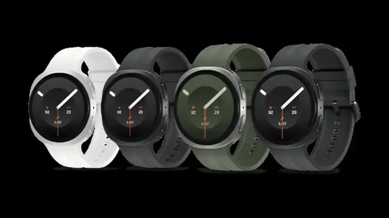 Leak der kommenden Samsung Galaxy Watch 9 in den 4 Farben weiß, schwarz grün und grau