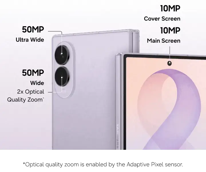 Kamera-Spezifikationen des kommendem Samsung Galaxy Z Fold 8 Kamera-Spezifikationen des kommendem Samsung Galaxy Z Fold 8