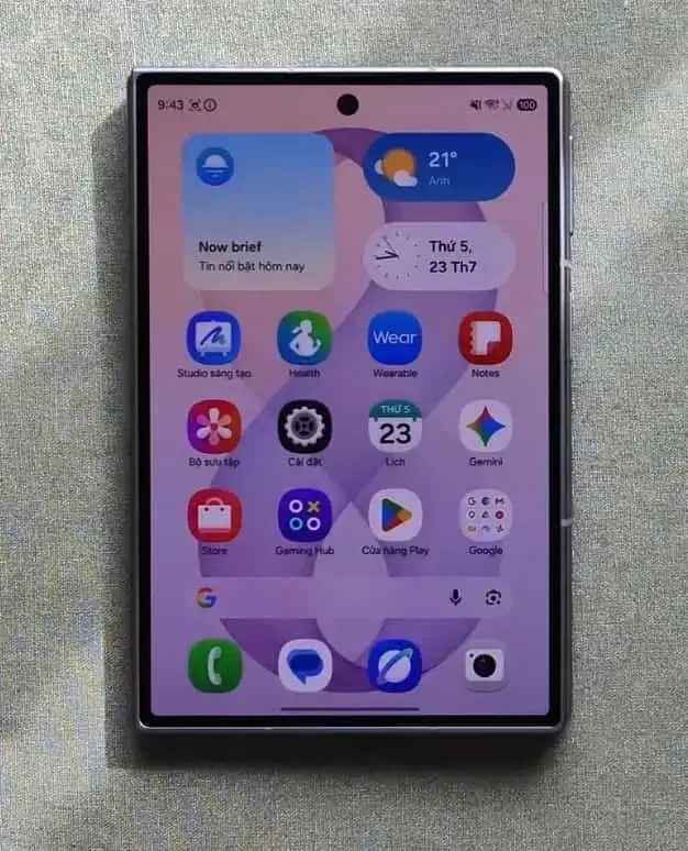 fest im Launcher verankerte Google-Suchleiste in One UI 9 basierend auf Android17 auf dem Samsung Galaxy Z Fold 8 fest im Launcher verankerte Google-Suchleiste in One UI 9 basierend auf Android17 auf dem Samsung Galaxy Z Fold 8