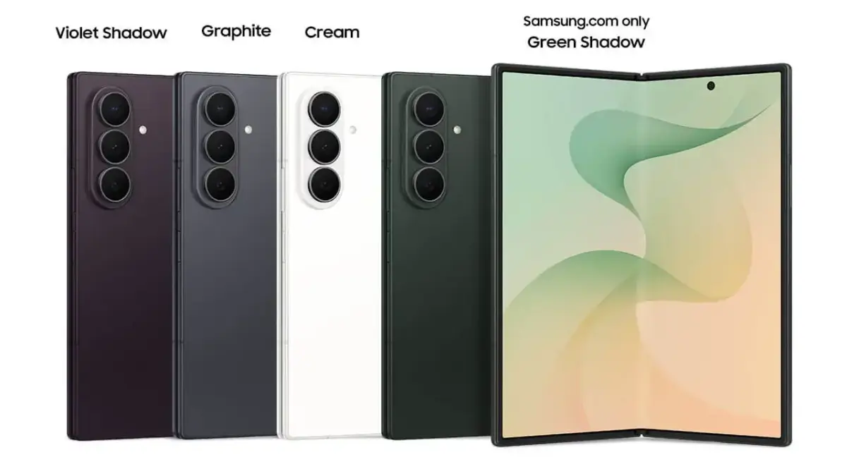 Farbvarianten des Samsung Galaxy Z Fold 8 Ultra Farbvarianten des Samsung Galaxy Z Fold 8 Ultra