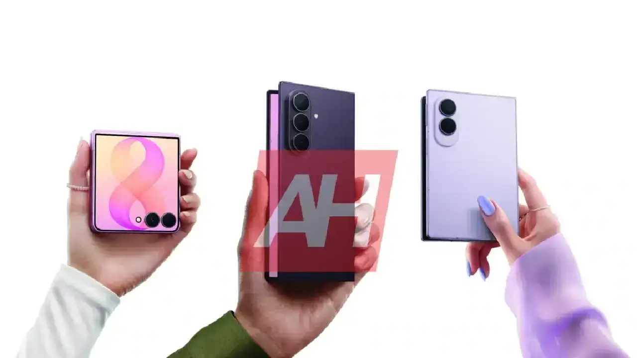 geleakte Pressebilder der Samsung Galaxy Z Fold 8-Series und Galaxy Z Flip 8